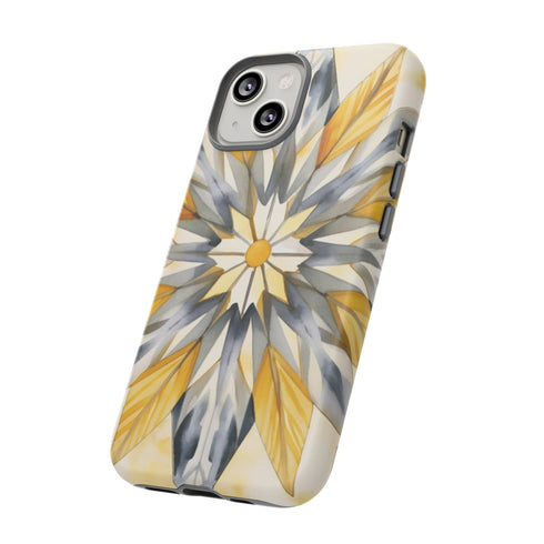 Sunshine Bloom Mosaic - Impact Resistant Phone Case